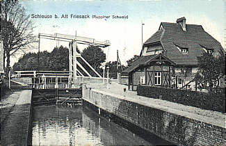 Schleuse Altfriesack im Ruppiner Kanal