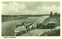 Kanal des Friedens bei Schnwalde, um 1959